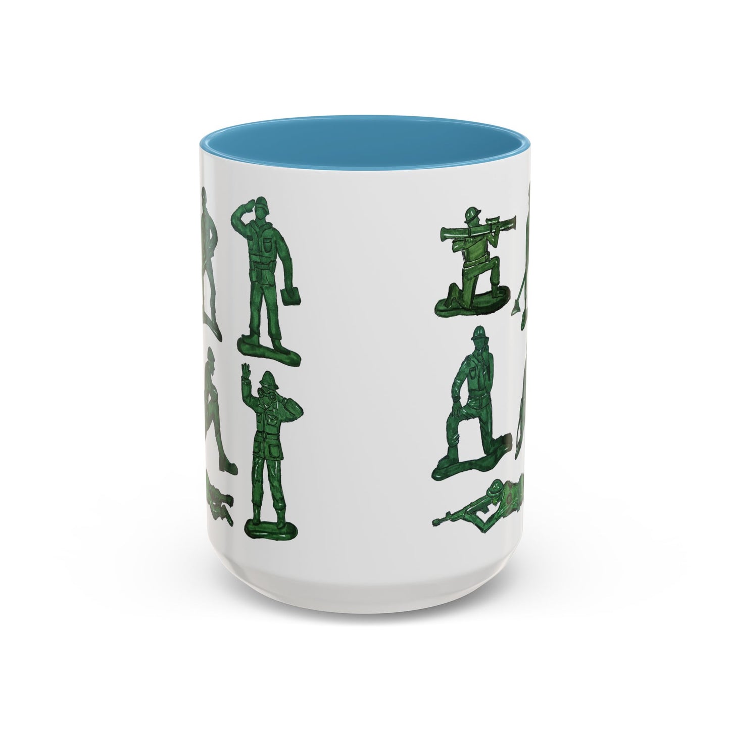 90s Nostalgia Mug Gift for Dad, Husband, Uncle – Retro Army Men Toys Cup for Gamers