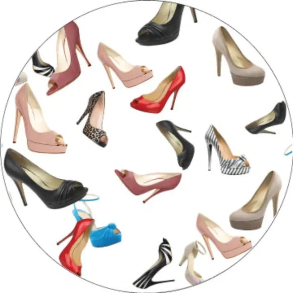 Fashion Sticker Sheet | Fashionista Scrapbook Sticker Handbag Purse Shoes