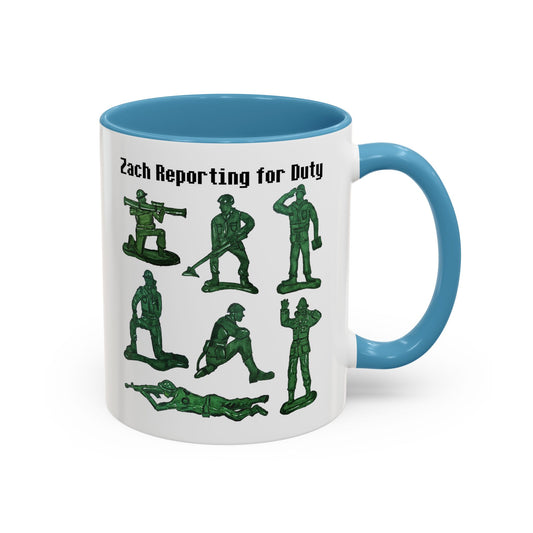 90s Nostalgia Mug Gift for Dad, Husband, Uncle – Retro Army Men Toys Cup for Gamers