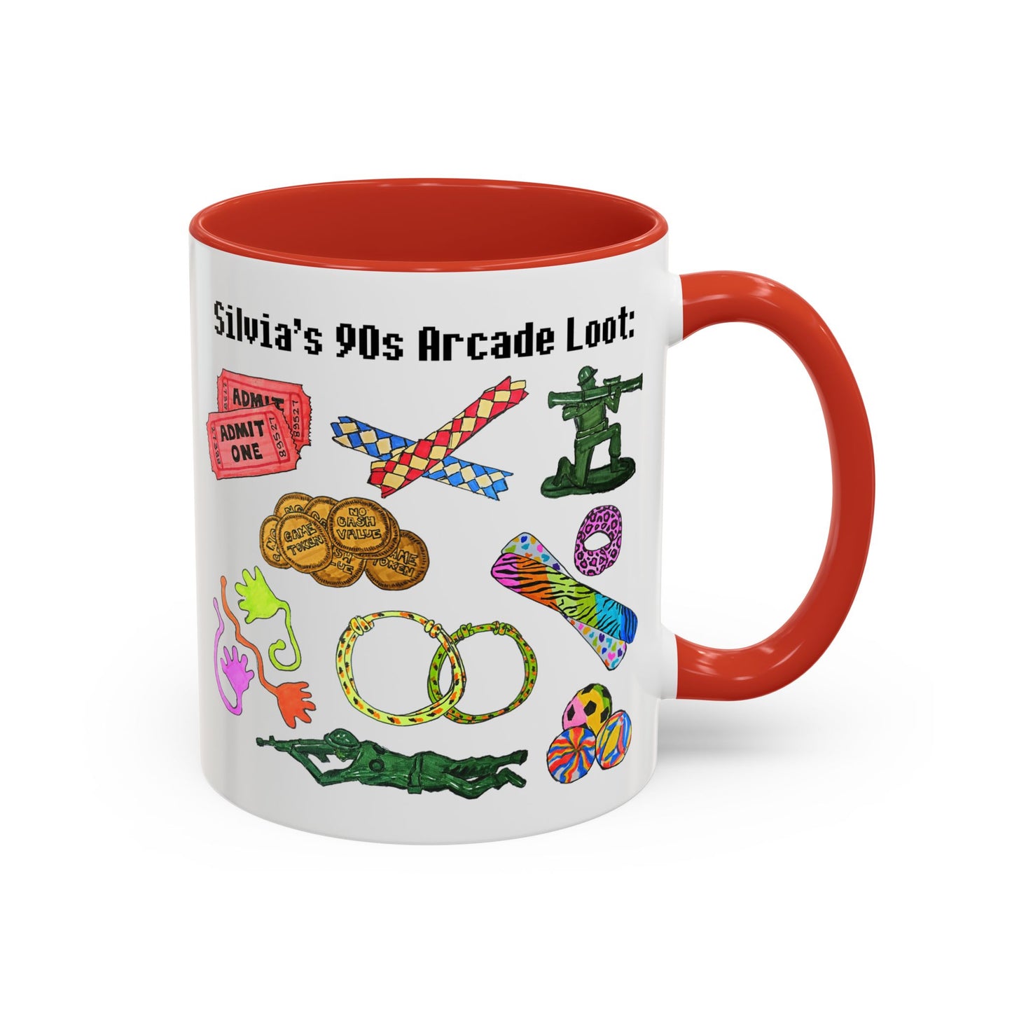 90s Nostalgia Mug | Nostalgic Arcade Prizes for 90s Kids