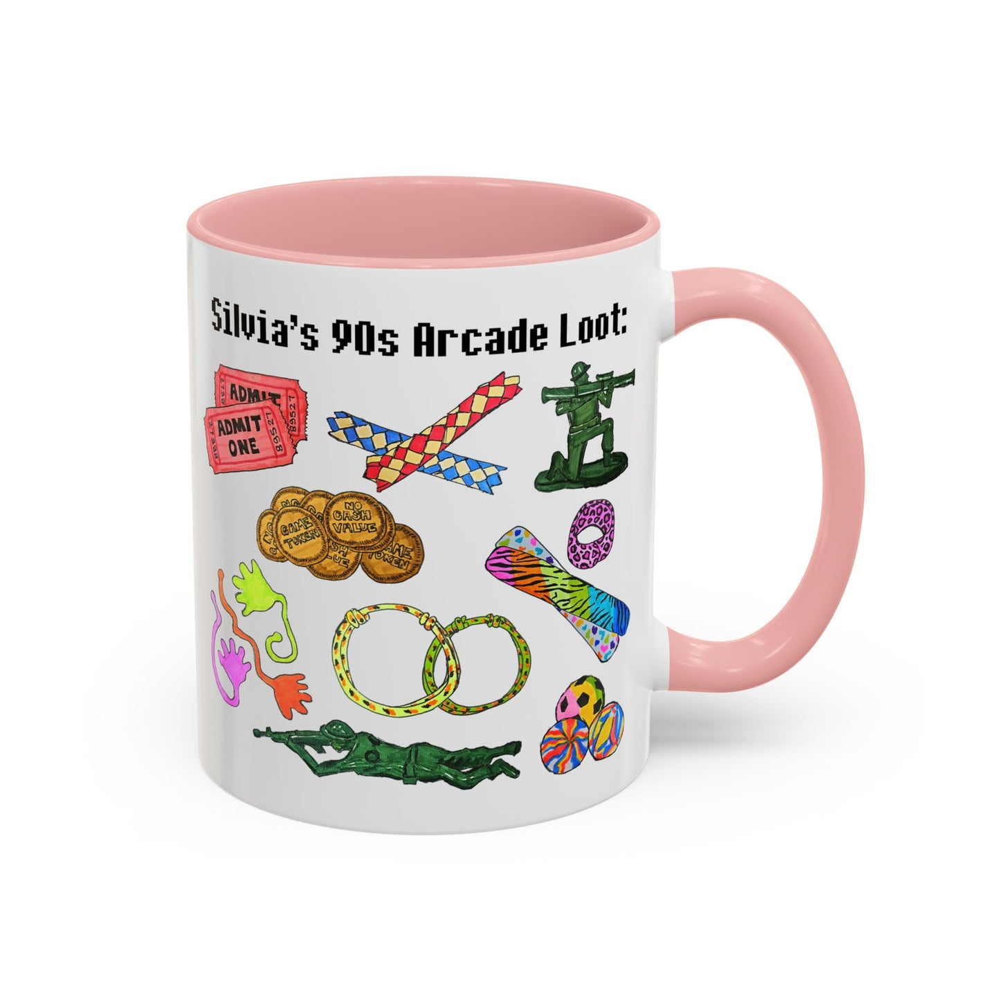90s Nostalgia Mug | Nostalgic Arcade Prizes for 90s Kids