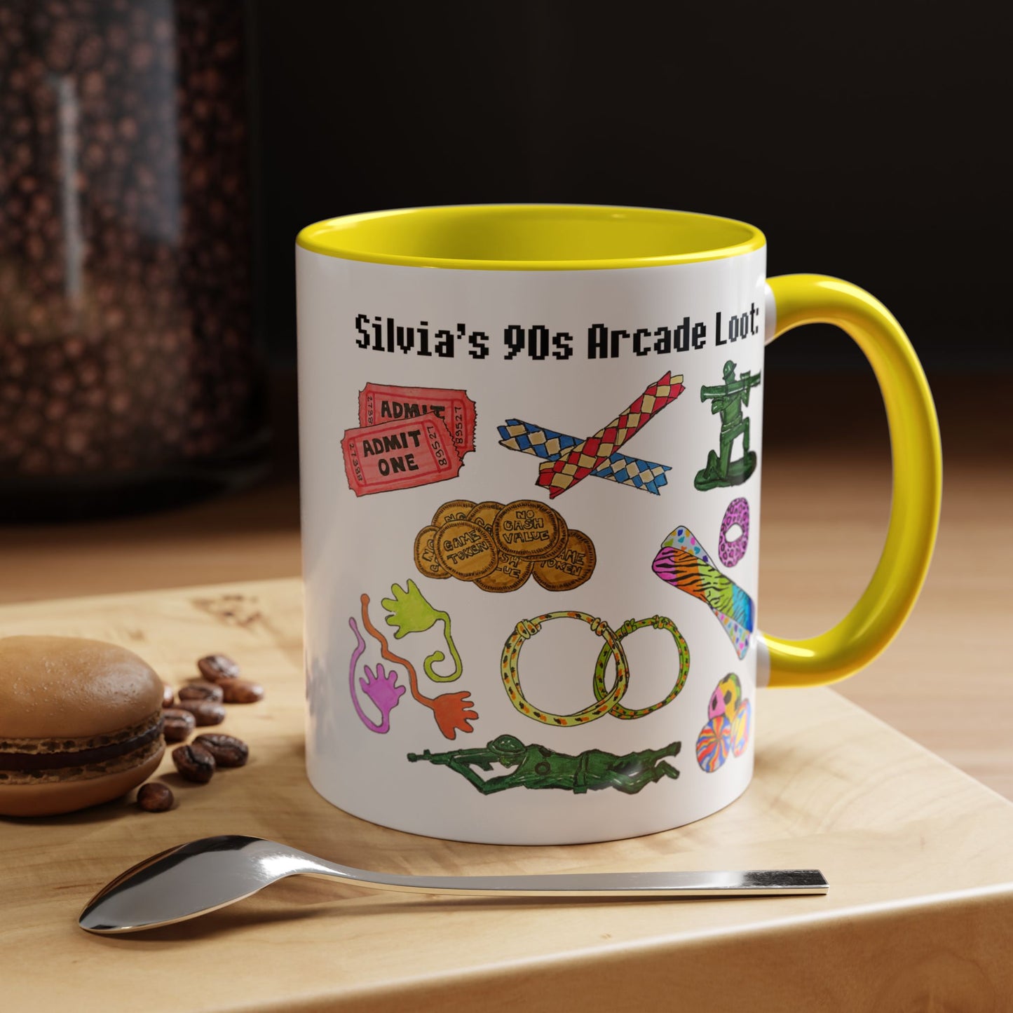 90s Nostalgia Mug | Nostalgic Arcade Prizes for 90s Kids