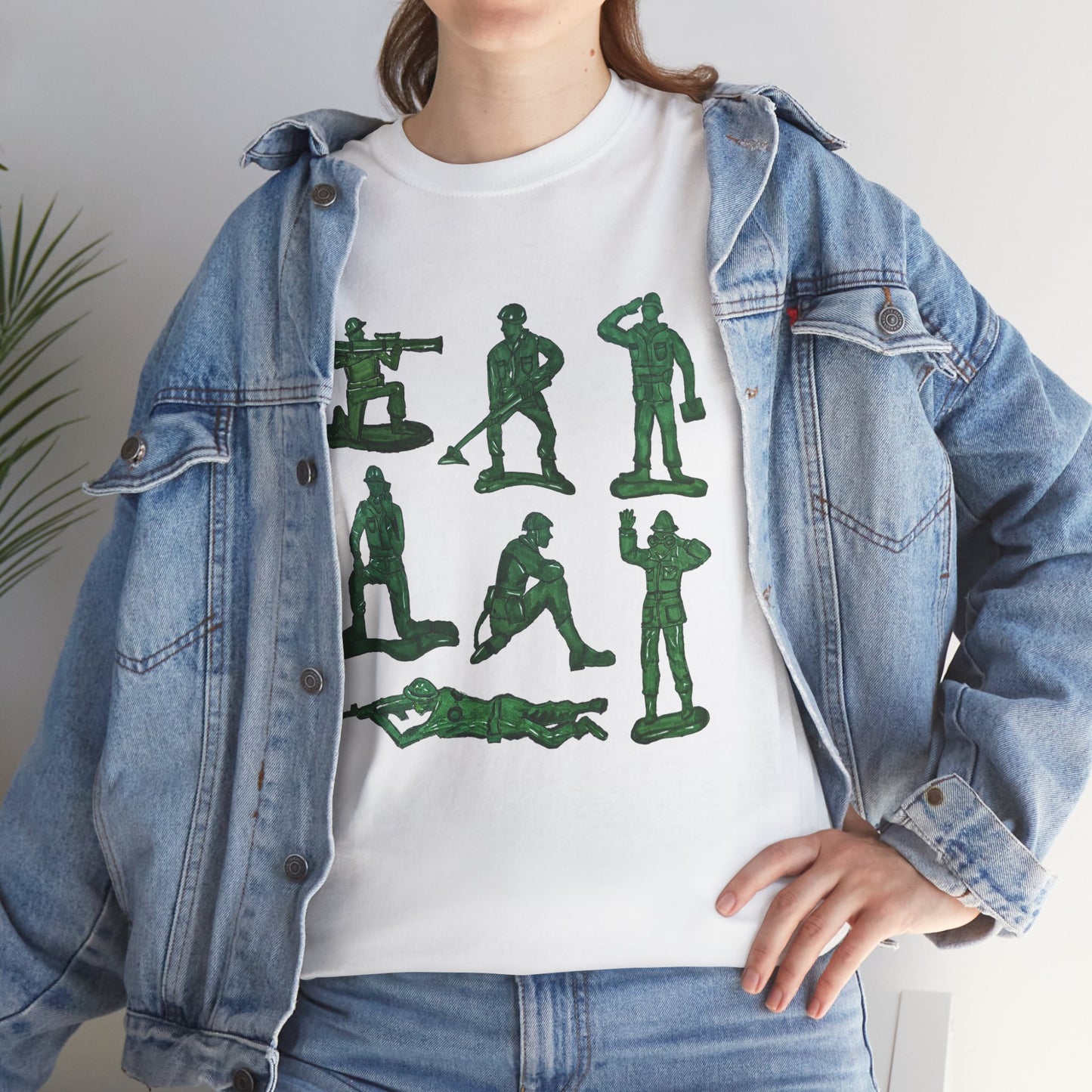 90s Nostalgia Shirt Gift for Dad, Husband, Uncle – Retro Army Men Toys Present for Gamers