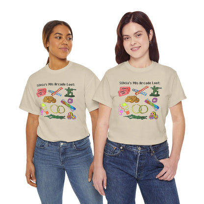 90's Throwback T-Shirt | Hand-Drawn Arcade Prizes Retro Nostalgia Gift