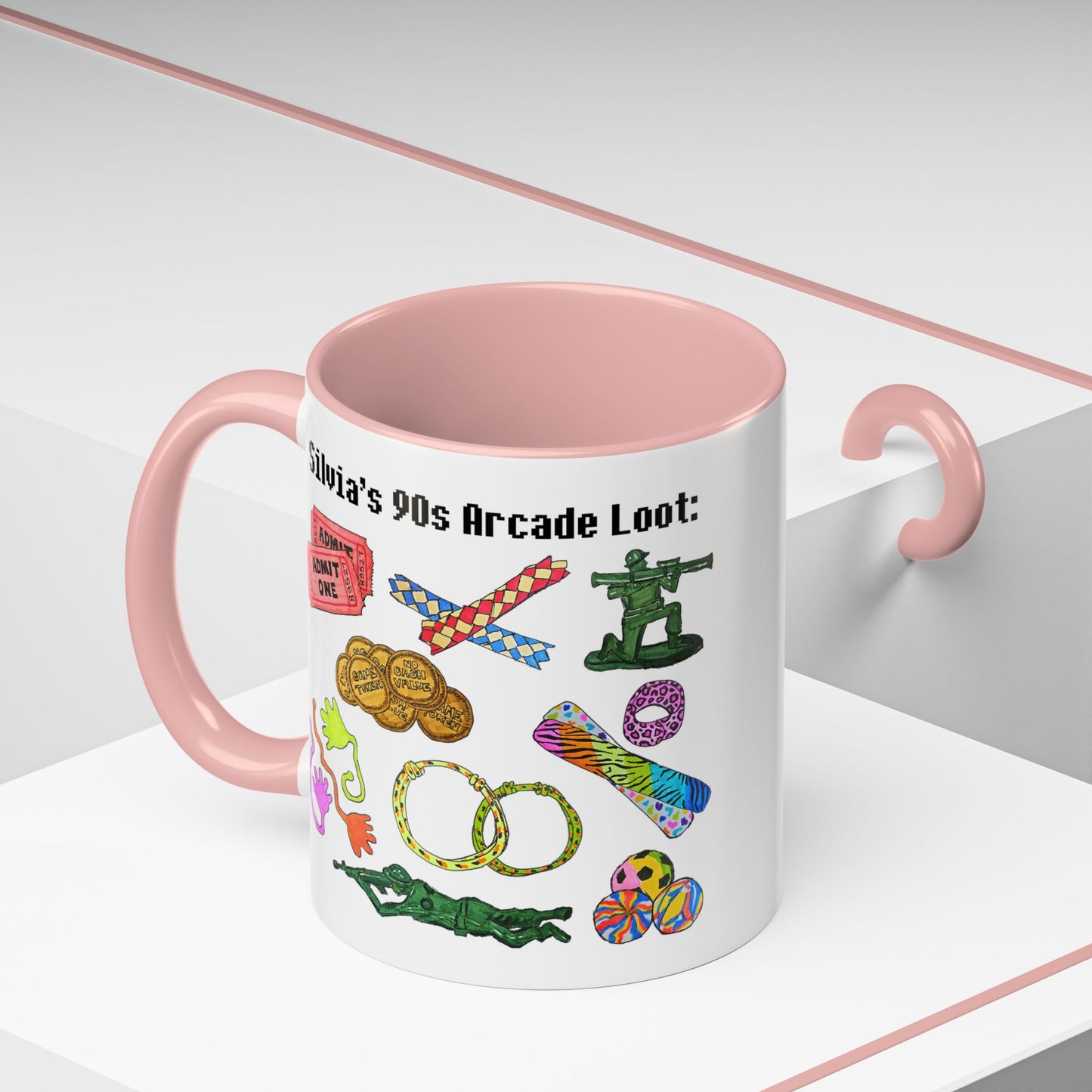 90s Nostalgia Mug | Nostalgic Arcade Prizes for 90s Kids
