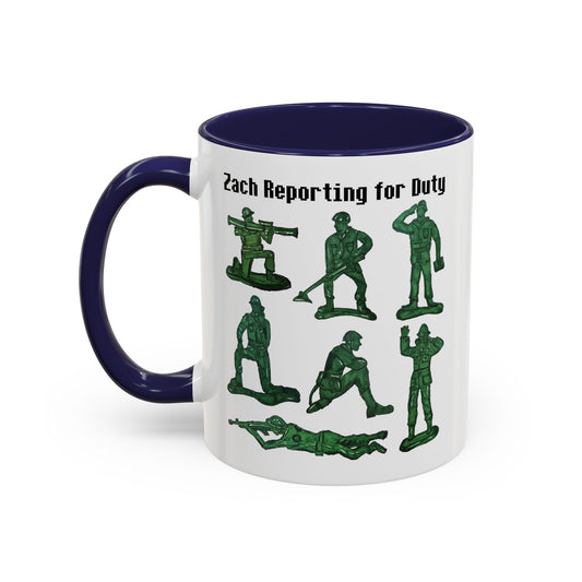 90s Nostalgia Mug Gift for Dad, Husband, Uncle – Retro Army Men Toys Cup for Gamers