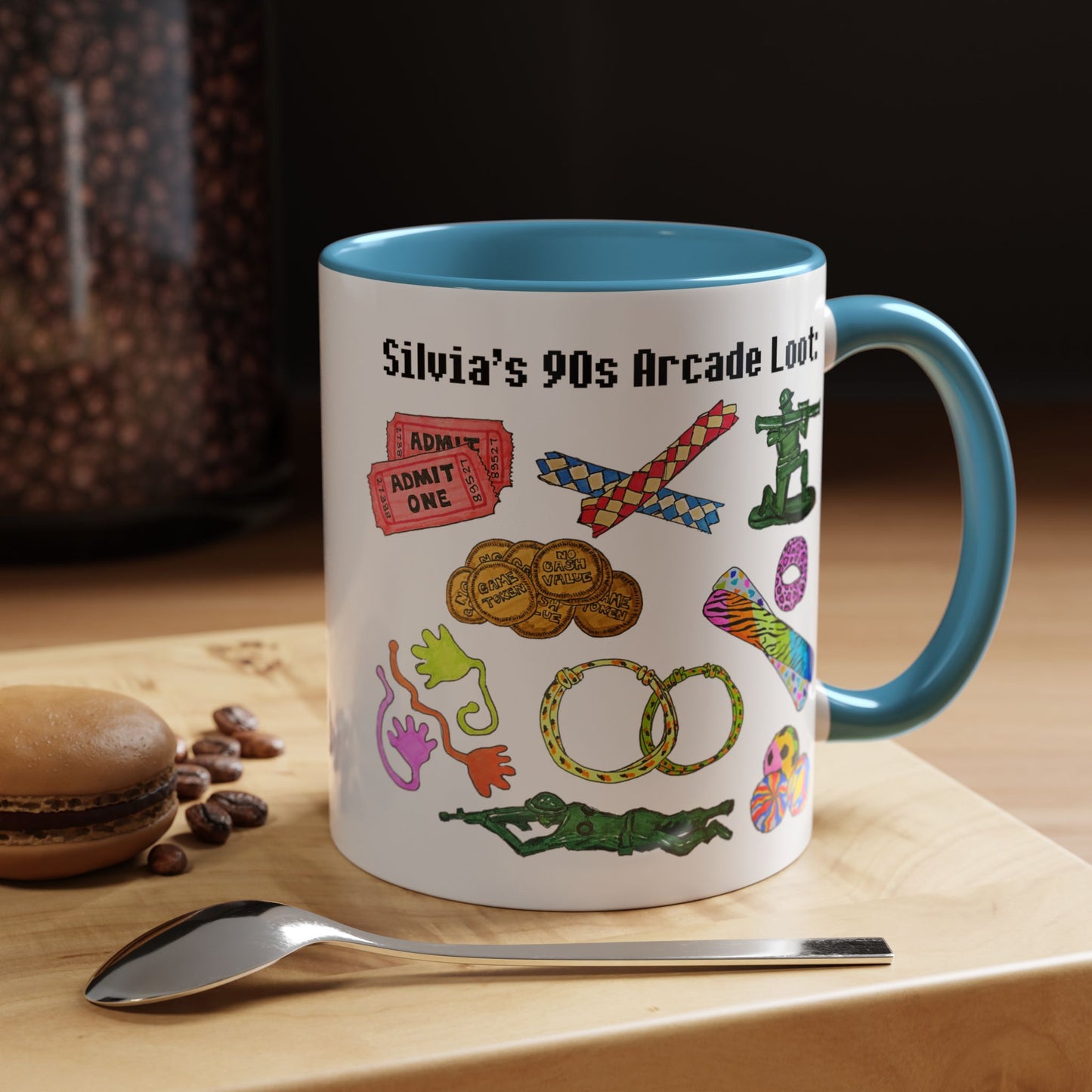 90s Nostalgia Mug | Nostalgic Arcade Prizes for 90s Kids