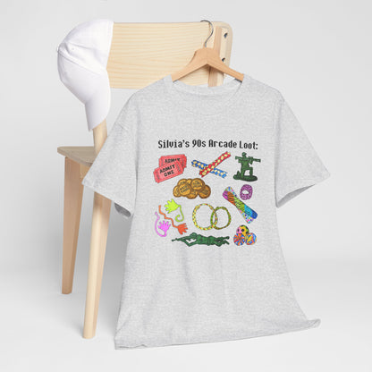 90's Throwback T-Shirt | Hand-Drawn Arcade Prizes Retro Nostalgia Gift