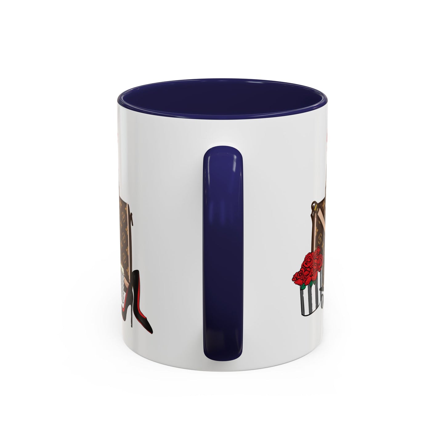 Custom Fashion Mug Christmas Present | Personalized Handbag Lover Gift