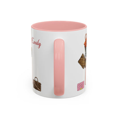 Custom Fashion Mug | Personalized Handbag Shoe Lover Gift