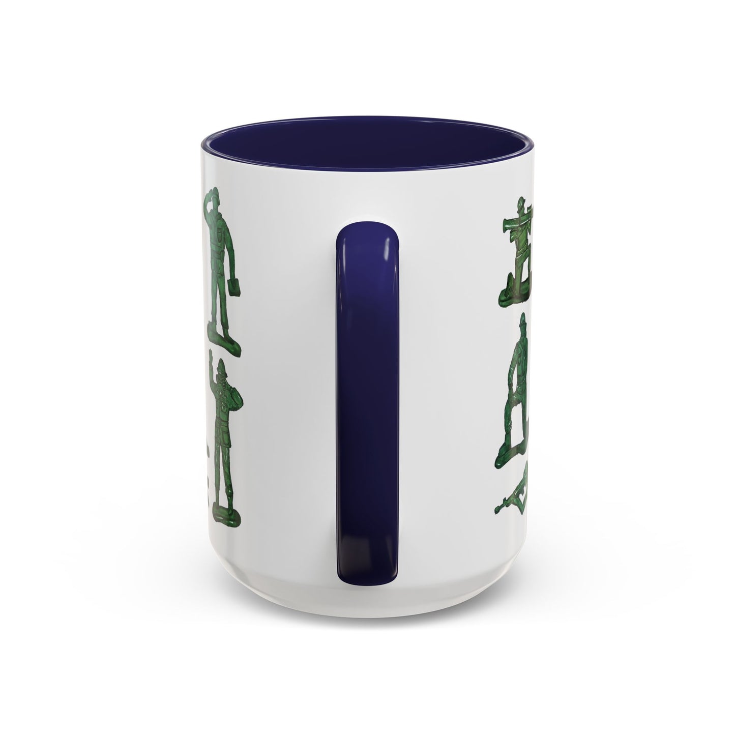 90s Nostalgia Mug Gift for Dad, Husband, Uncle – Retro Army Men Toys Cup for Gamers