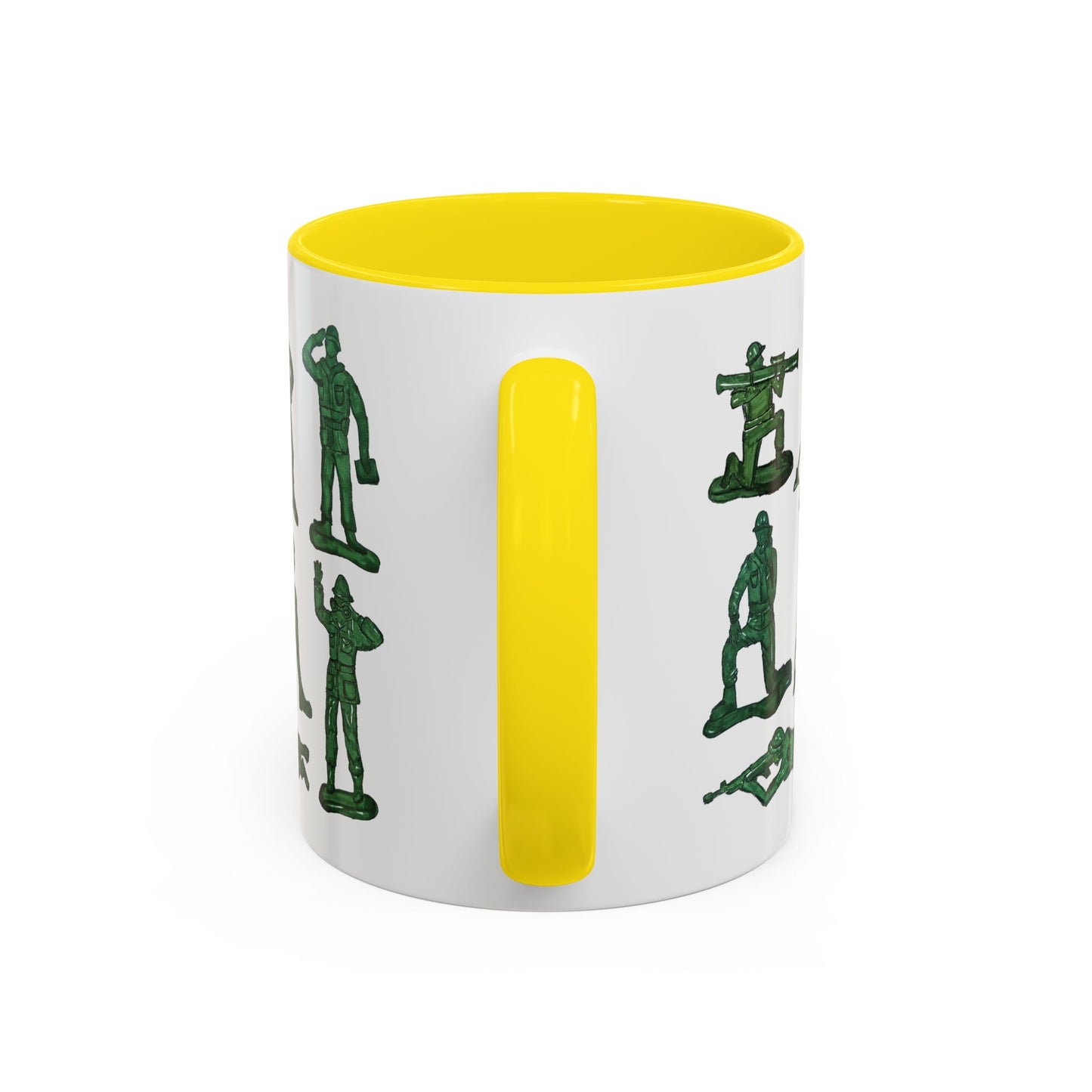 90s Nostalgia Mug Gift for Dad, Husband, Uncle – Retro Army Men Toys Cup for Gamers