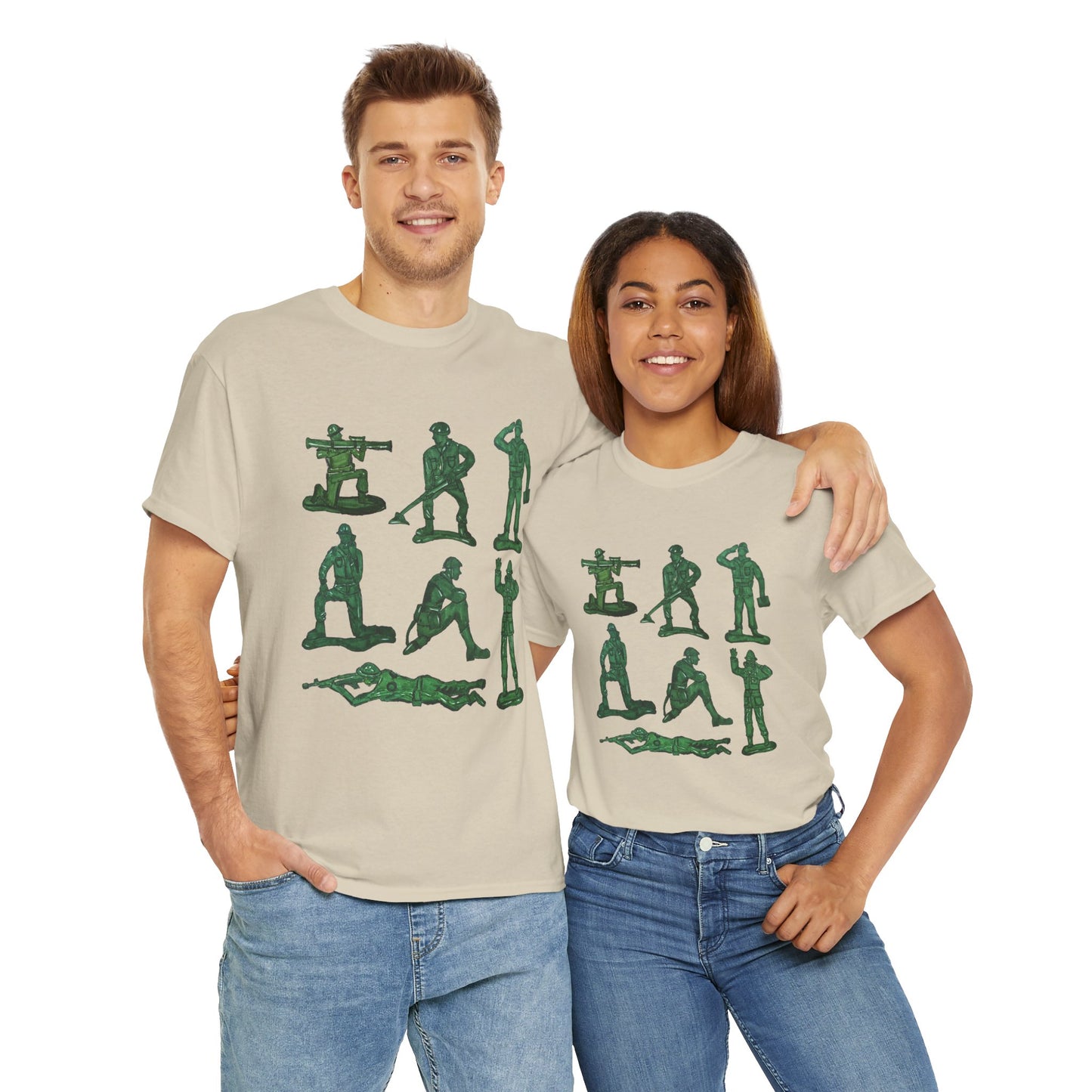 90s Nostalgia Shirt Gift for Dad, Husband, Uncle – Retro Army Men Toys Present for Gamers