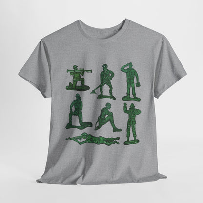 90s Nostalgia Shirt Gift for Dad, Husband, Uncle – Retro Army Men Toys Present for Gamers