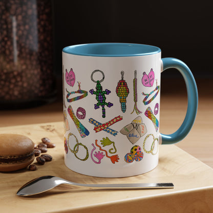 90s Girl Throwback Mug | 90s Nostalgia Hand Drawn Retro Accessories Mug