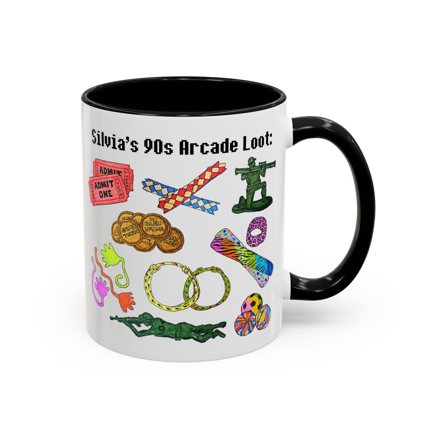 90s Nostalgia Mug | Nostalgic Arcade Prizes for 90s Kids