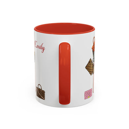 Custom Fashion Mug | Personalized Handbag Shoe Lover Gift