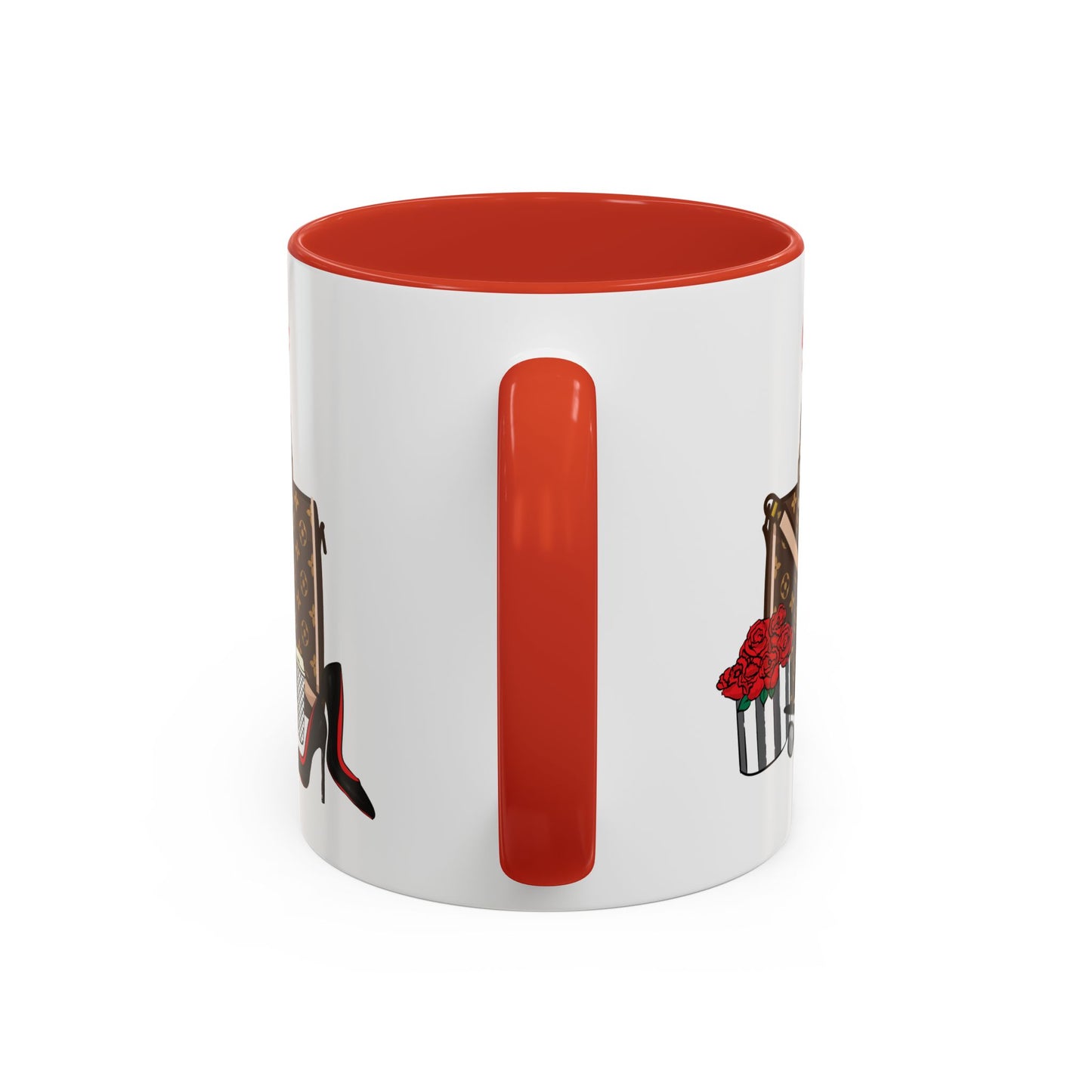 Custom Fashion Mug Christmas Present | Personalized Handbag Lover Gift