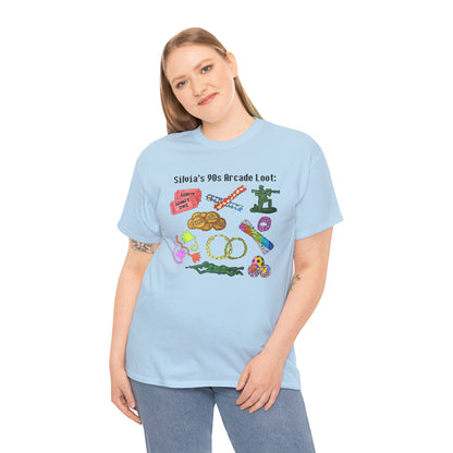 90's Throwback T-Shirt | Hand-Drawn Arcade Prizes Retro Nostalgia Gift