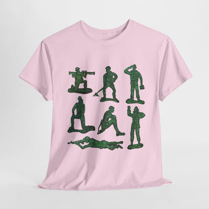 90s Nostalgia Shirt Gift for Dad, Husband, Uncle – Retro Army Men Toys Present for Gamers