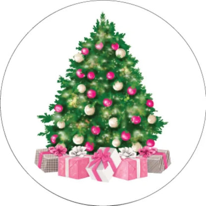 Fashion Christmas Holiday Sticker Sheet | Fashionista Scrapbook Sticker Stocking Stuffers